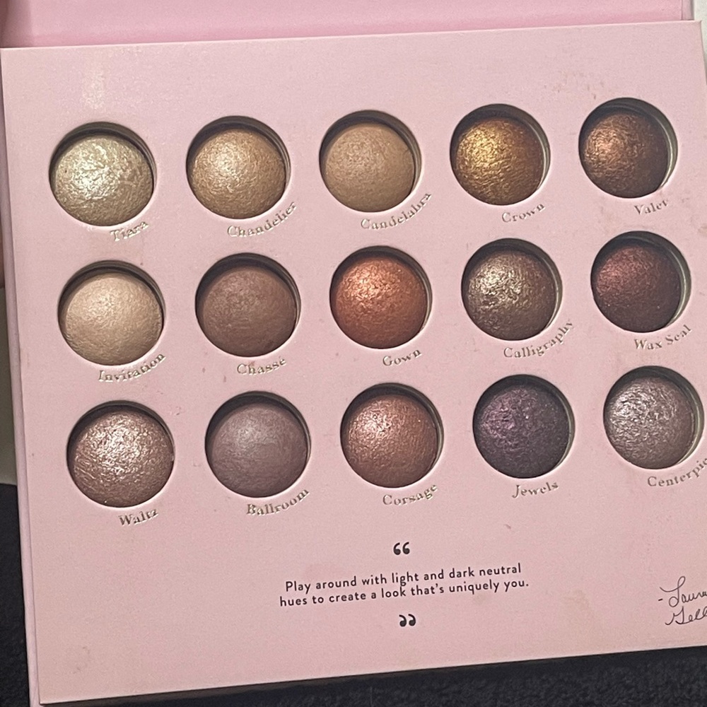 Laura Geller Eyeshadow Palette - Gold, Brown, Cream, Purple